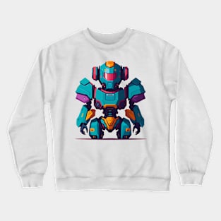 Cute Robot Crewneck Sweatshirt